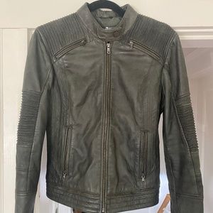 7 for all Mankind 100% real leather jacket